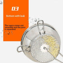 Stainless Steel Food Mill 2 Quart Capacity 3 Milling Discs T5Y5