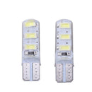 2pcs 5W 6LED 5730 SMD W5W T10 Car Width Light Bulb Silicone LED Lamp