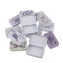 Lavender mini tin box Sealed jar packing boxes jewelry candy box For Party G Hn
