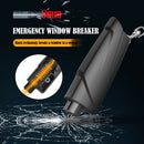 2-in-1 Car Safety Hammer Glass Window Breaker Seat Belt Cutter Escape Tool