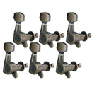 6pcs 6R Sealed Gear Guitar Tuning Pegs Tuners for Acoustic Classical Electric