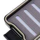 Pocket Waterproof Slit Foam Fly Fishing Box Double Side Fly Box with Lanyard