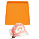 Swiss Roll Cake Mat Flexible Baking Tray Jelly Roll Pan Silicone Cookies Mo H5J1