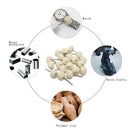 40 Pieces of Nylon Polishing Wheel Set Scouring Pad Polishing Wheel for Pol