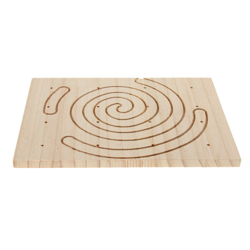 Pet Hamster Rabbit Foot Mat Bed, Birds Parrots Scratch Wooden Board Claws and