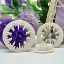 3Pcs/Set Carnation Flower Mold Fondant Sugarcraft Paste Tools Mold Decor V5Z8