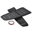2pcs Scoop Air Flow Intake Car Styling Window Louver Engine Lid ABS Hood Vent