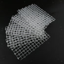 5 Pcs Aquarium Bottom Isolation Board - Fish Tank Undergravel Filter Plate Clear
