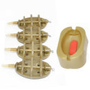 Hirisi 4pcs Carp Fishing Feeder Tool Carp Lead Sinker Carp Fishing Feeder 1 U6Y2