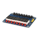 8-Bit Digital LED Tube 8-Bit TM1638 Key Display Module For AVR Arduino TE28