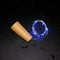 1.5m 15-LED Copper Wire String Light with Bottle Stopper Party Decor Lamp