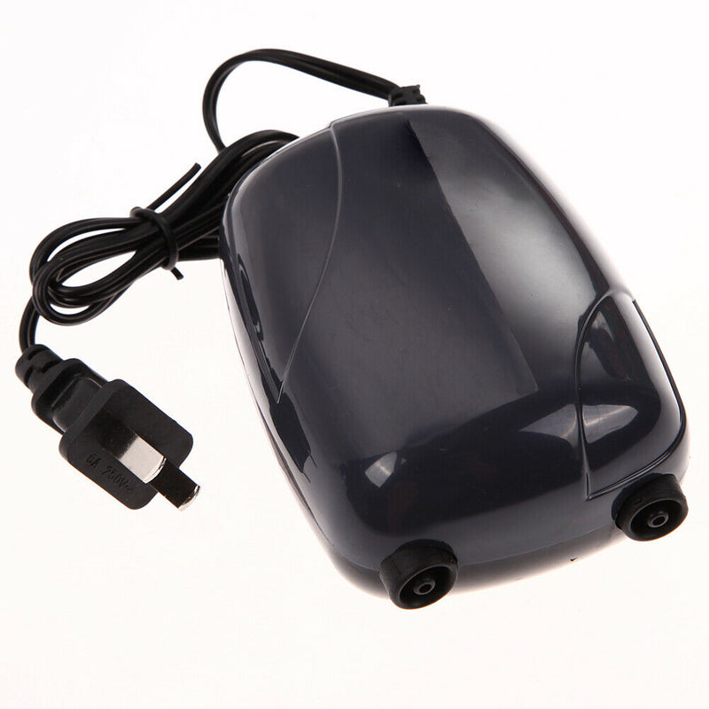 2 Air Bubble Disk Stone Aerator Aquarium Fish Tank Pond Pump Hydroponic Oxy