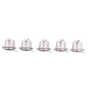 5pcs Support Panel XLR Metal Panel Mounting Connector Adapter 3 Pin