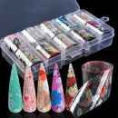 Flower Transfer Manicure Decor Nail Foil Nail Art DIY Stickers Holographic  Top