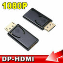 Adaptor Converter Display Port DP Male To HDMI Female Adaptor For HDTV Portable