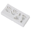 Mini Feet hand Shaped Silicone Candy Chocolate Cake Mold Creative Cake Decor BX