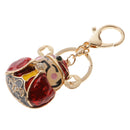 Chinese God of Wealth Fortune Keychain Keyring Charm Pendant New Year Gift