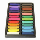Non-Toxic Hair Chalk Temporary Hair Dye Color's Soft Pastels Salon Set Kit