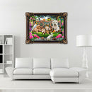 5D DIY Diamond Painting Animal Park Cross Stitch Embroidery Rhinestones