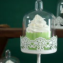 Sweetgo Mini Cupcake Stand Cake Display Tool With Pc Dome Cap Bakeware Tool A9L1