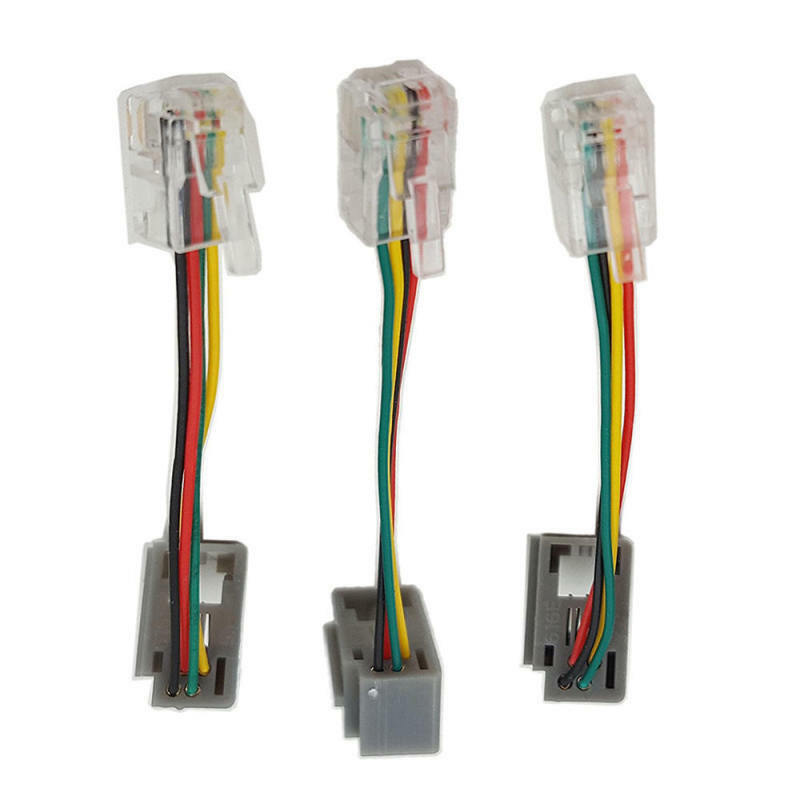 RJ9 to 3.5mm Female Jack Adapter Convertor PC Headset Cable to Avaya HQQ