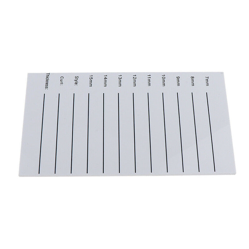Eyelash Extension Pallet Holder Plastic Lash Tile Hand Plate Eyelashes Tray