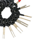 18Pcs Wire terminal removal tool car electrical wiring crimp connector pin kit U