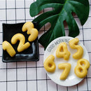 0-9 Numbers Cake Mold Fondant Cookies Plunger Cutter Mold DIY Chocolate Sug