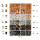 24 2460 Pcs / Box Jewelry Making Kit 6 Colors with Open Jump Ring Opening R