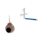 Parrot Budgies Parakeet Perch Exercise Toys Birds Natural Sleeping Nest