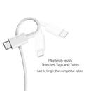 3X(3A Type C Male To Male Usb C To Usb-C Cable Pd Fast Charging for Samsung