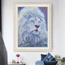5D DIY Special Shaped Diamond Painting Lion Cross Stitch Embroidery Kits