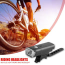 Bike Front Light Bicycle Headlight Safety Cycling Flashlight MTB Lantern A