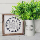 Artificial Boxwood (Pack Of 7),Artificial Farmhouse Greenery Boxwood Stems  G7A5