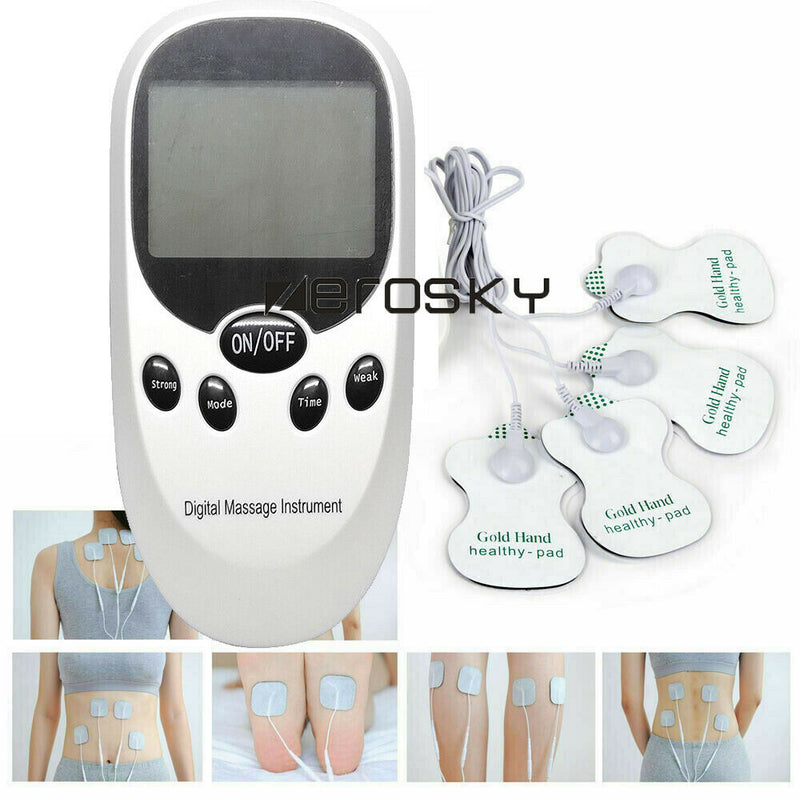 USB Electrical Stimulator Massager Tens Acupuncture Muscle Relax Therapy Machine