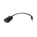 Audio Extension Cable Y Adapter Connecter 3.5mm Jack 1 Male to 2 Female Lead