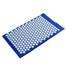 Spike Yoga Cushion Relieve Pain Acupuncture Massage Mat (Sapphire Blue) A