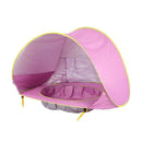 Portable Kids Baby Games Beach Tent Build Outdoor Swimming Pool (Pink)