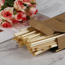 100PCS  Natural Wheat Straw Bar Kitchen Accessories Portable Drinking Straws FT