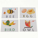 Wooden Montessori Learning Resources - Word Puzzle Set Family Board Spellin O5Z6
