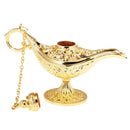 Magic Panto Arabian Genie Oil Lamp Fancy Dress Prop Beads Storage