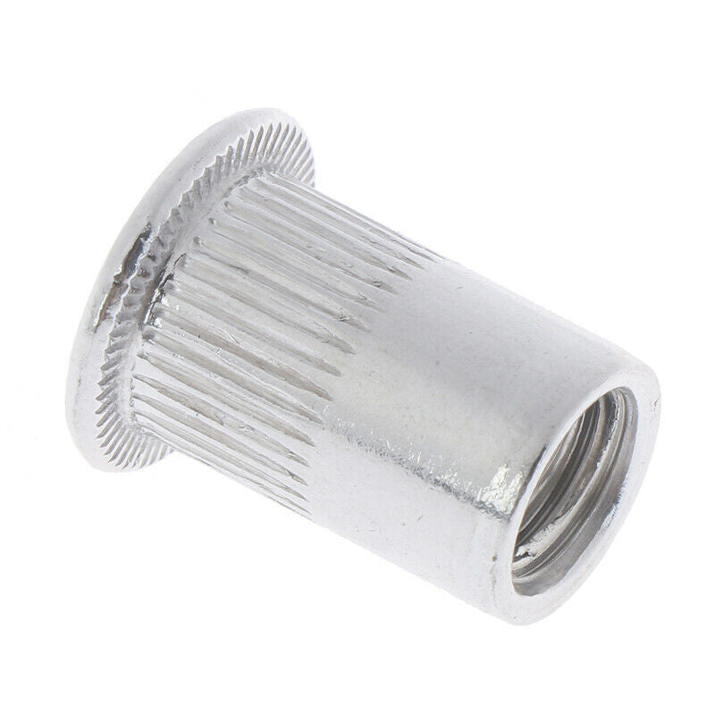 100 x Steel Aluminum Threaded Rivet Nut Inserts Rivnut Nutsert M4/M5/M6/M8 S.AU
