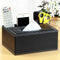 Leather Tissue Box Remote Control Holder Multifunctional Desktop Organizer PX1N6