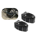 Left & Right Rear Floor Board Tassel Cover Motorcycle Driver Floorboard Fringe