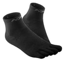 Nylon Women Men Sports Ankle Sock Running Hiking Camping Short Toe Sock Solid