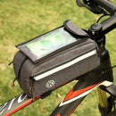Waterproof Pannier Top Tube Bag Double Pouch Bicycle Cycling Organizer Saddle