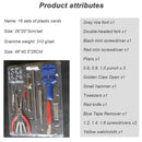 17pcs/set Watch Opener Remover Tweezers Screwdriver Watchmaker Repair Tool