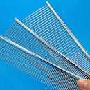 Pet Dog Cat Metal Double Row Teeth Grooming Hair Comb Brush Fur Rake Tool PFK