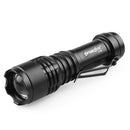 Skywolfeye XPE LED Flashlight Torch Zoomable Outdoor Home Emergency Light A