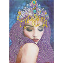 5D DIY Special Shaped Diamond Painting Beauty Cross Stitch Mosaic Kit Decor